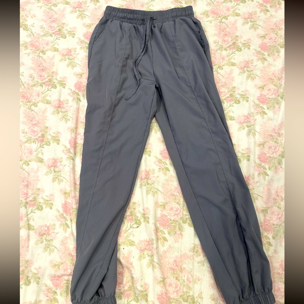Dark gray water proof sweatpants
